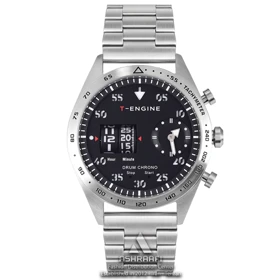 ساعت تی انجین استیل T-Engine Drum Roller 3907