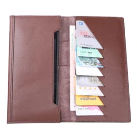 کیف پول مردانه چرم یلسان مدل پارلا کد 018-GS