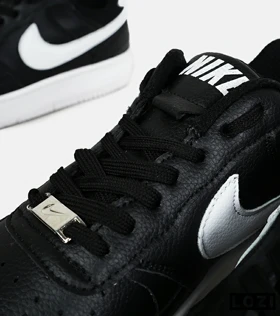 کفش کتانی بزرگ پا مشکی سفید نایک Nike Gama Force Sail مدل 6443