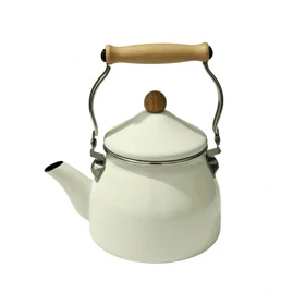 ست کتری و قوری شاهین مدل KRM-PRL گنجایش کتری 2.1 لیتر گنجایش قوری 1.1 لیتر