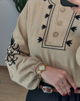 شومیز ودامن گلدوزی پروانه