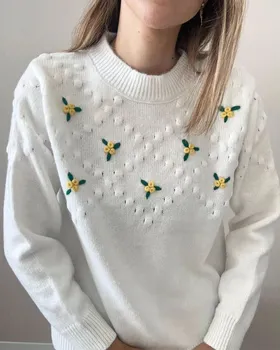 بلوز بافت گلدوزی