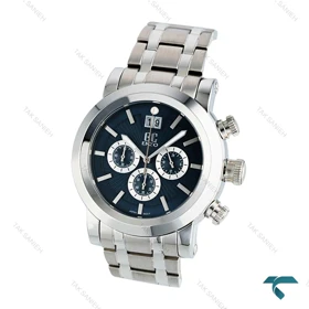 ساعت انزو EC-2168AVG مردانه سه موتوره صفحه سورمه ای Enzo-8124-G