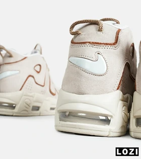 کفش کتانی مردانه و زنانه کرم قهوه ای NIKE Air More Uptempo '96