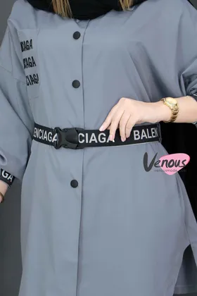 مانتو پوپلین BALENCIAGA