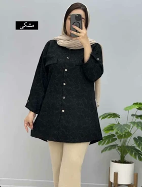 شومیز مانتویی گیسو