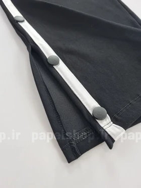 شلوار بگ تیپ دورس بغل دکمه چاک‌دار