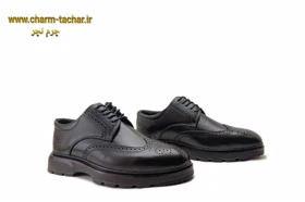 کفش لوفر طرح بروژ چرم طبیعی si122