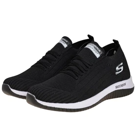 کفش پیاده روی مشکی اسکیچرز بافت skechers کد 286985