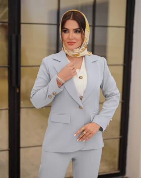 ست سه تیکه مزونی (کت شلوار ،ژیله)