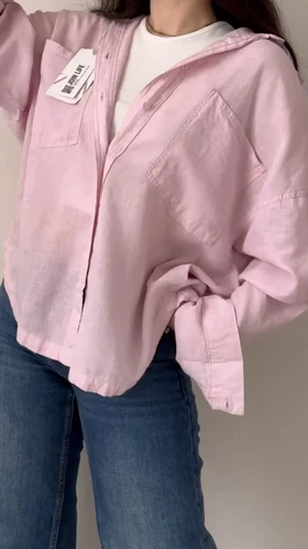 شومیز لینن zara