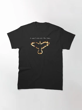 تیشرت کلاغ | تیشرت The Crow طرح fire crow کد 129363