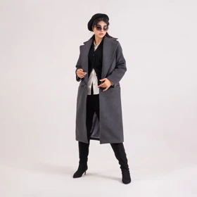 پالتو دو حالته sand ذغالی