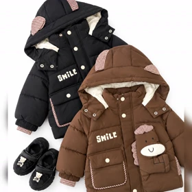 کاپشن وارداتی طرح smile اسپرت