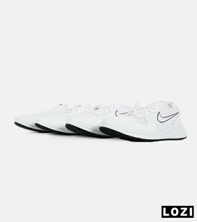 کفش کتانی مردانه و زنانه سفید NIKE air zoom مدل 7384