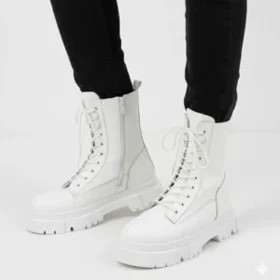 بوت مردانه سفید برشکا