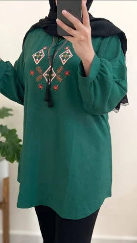 تونیک گلدوزی