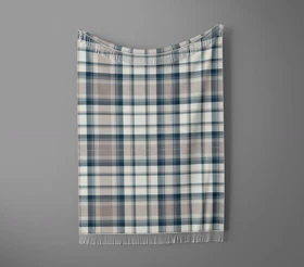 شال مبل ریش دار sofa shawl 146