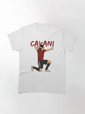 تیشرت ورزشی منچستریونایتد | تیشرت Manchester United F.C طرح Edinson Cavani کد 146740