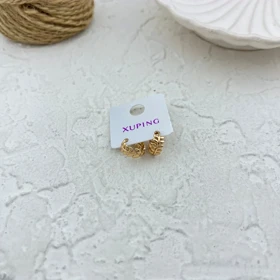 گوشواره زنانه طرح برگ ژوپینگ، ظریف و چشم‌نواز