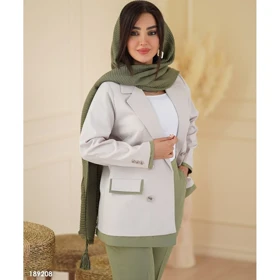 کت و شلوار زنانه مدل درنا