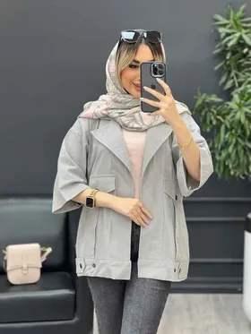 مانتو دو جیب پیله پایین پاگن