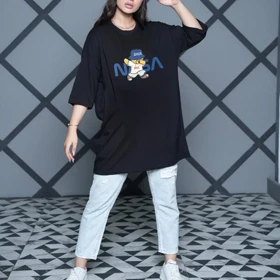 تیشرت زنانه لانگ