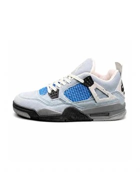 کفش کتانی مردانه مدل جردن4 آبی روشن Jordan 4