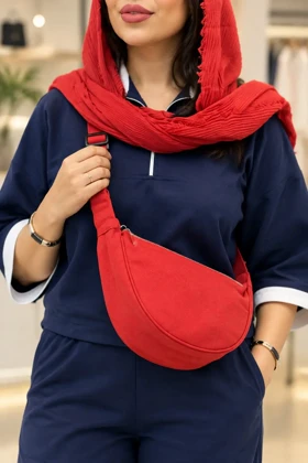 بادی کراس مینیمال کتان