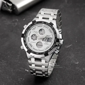 ساعت مچی دیجیتال آنالوگ Fast Time SK150 (سفید)