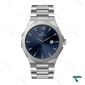ساعت کلاسیک انزو مردانه EC-608AVG استیل صفحه سرمه ای Enzo-8076-G