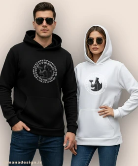 هودی مردانه و زنانه اصیل ایرانی طرح منشور کوروش بزرگ کد 1000