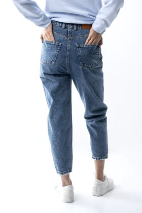 شلوار جین مام فیت زنانه