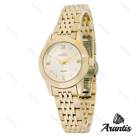 ساعت الکسا A0099 زنانه تمام طلایی w-10095