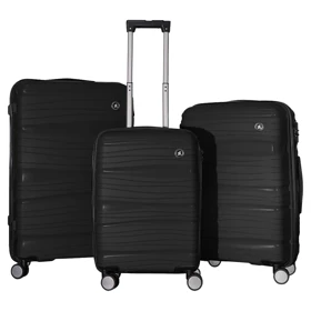 چمدان MR مدل Royal-3X مجموعه 3 عددی (مشکی)