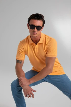 تیشرت یقه پولو مردانه hlt-jeans