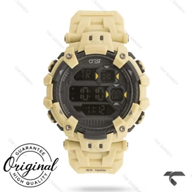 ساعت کرست مردانه 9504-1 اسپرت شیری Crest-11380-U