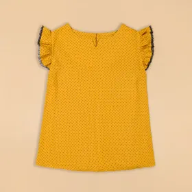 تاپ عروسکی خال‌خالی