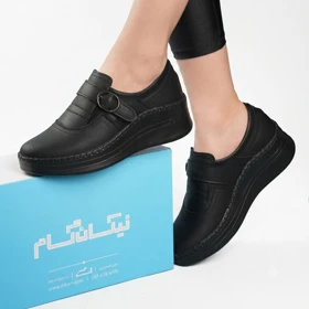 کفش طبی زنانه مخصوص خارپاشنه مدل گلچهره نیکان گام