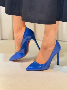 713 کفش زنانه پاشنه 10 سانت کریستین لوبو تین christian loubotin