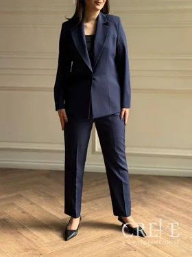 ست کت و شلوار یقه انگلیسی