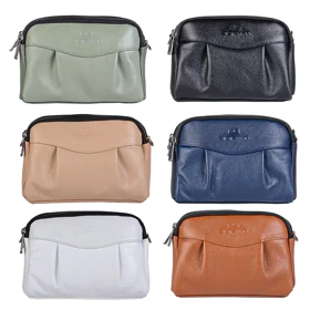 کیف دوشی چرم زنانه 707