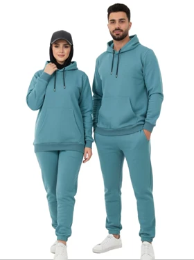 ست هودی و شلوار مناسب پنبه سه نخ 20042