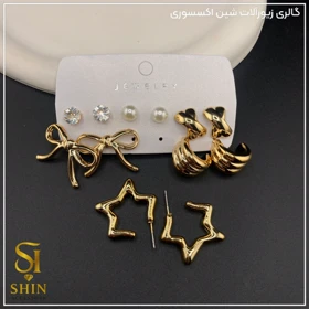 پک گوشواره شش تایی کدpgsh34