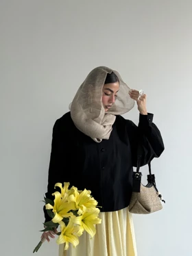 شومیز دکمه مرواریدی