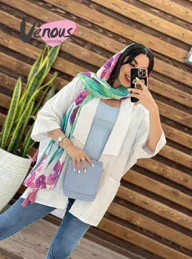 مانتو یقه آرشال پشت پیله