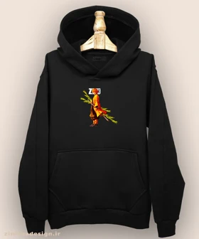 هودی مردانه و زنانه طرح شیطان کش شخصیت زنیتسو کد 964