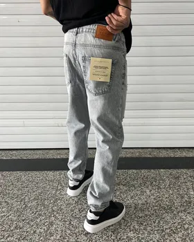 شلوار طوسی روشن زاپ‌دار SCOTCH&SODA