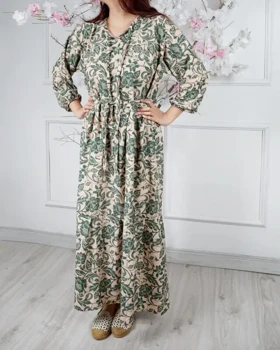 ساحلی فلور رزان 7335 (کرم گل سبز)