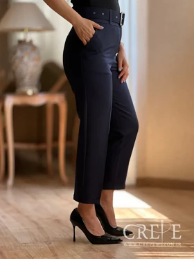 شلوار پاکتی کرپ باربی قد 92